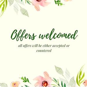 Offers accepted or countered. Bundle & save more!